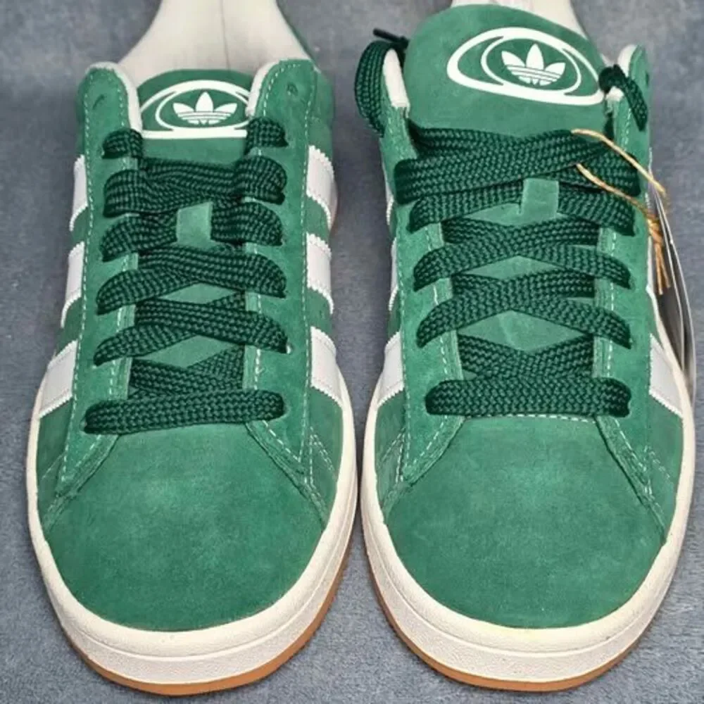 Adidas Campus 00s J Dark Green White Sneakers Size Juniors 7 or Womens 8.5